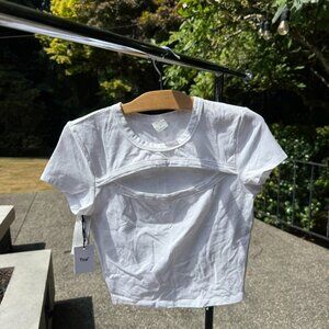 Tna "Chill Costa" Cropped Athletic Shirt - Aritzia